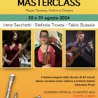 Masterclass di flauto traverso, violino e chitarra