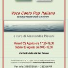 Voce Canto Pop Italiano