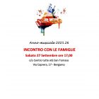 Incontro con le Famiglie
